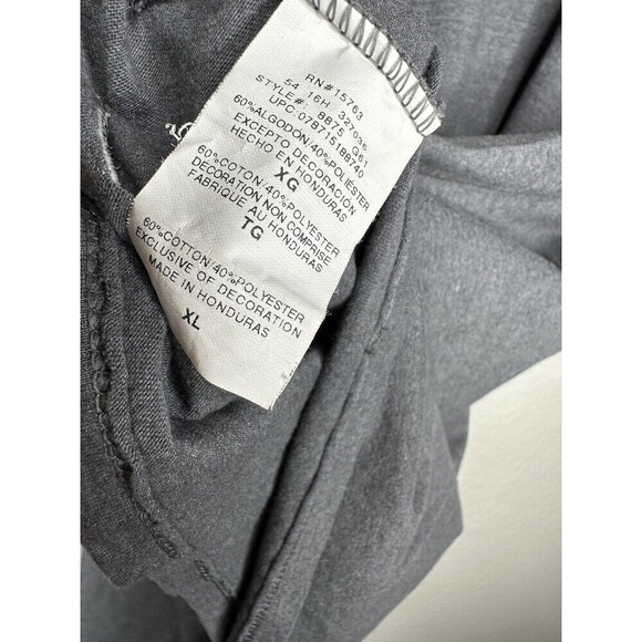 Champion Shirt Womens XL Gray V Neck Athletic Tee Soft Lightweight Casual Top - Picture 3 of 4